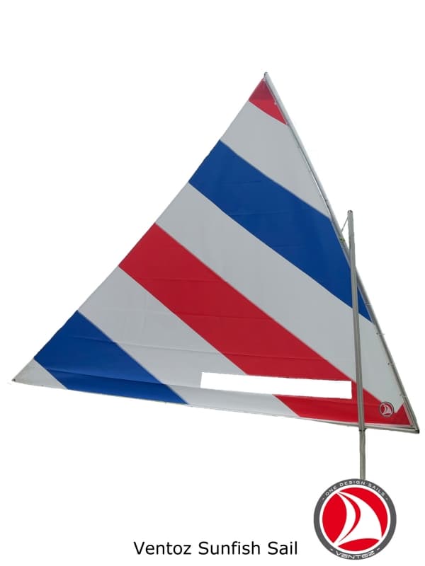Ventoz Sunfish zeil - RWB met venster (7.7 m2)