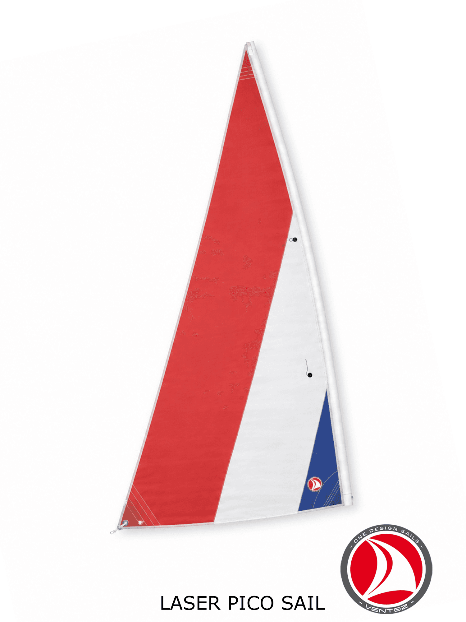 Ventoz Laser Pico zeil (5.2 m2) - RWB