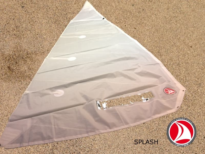 Ventoz Splash Zeil 6.3 m2 (blue) - Wit