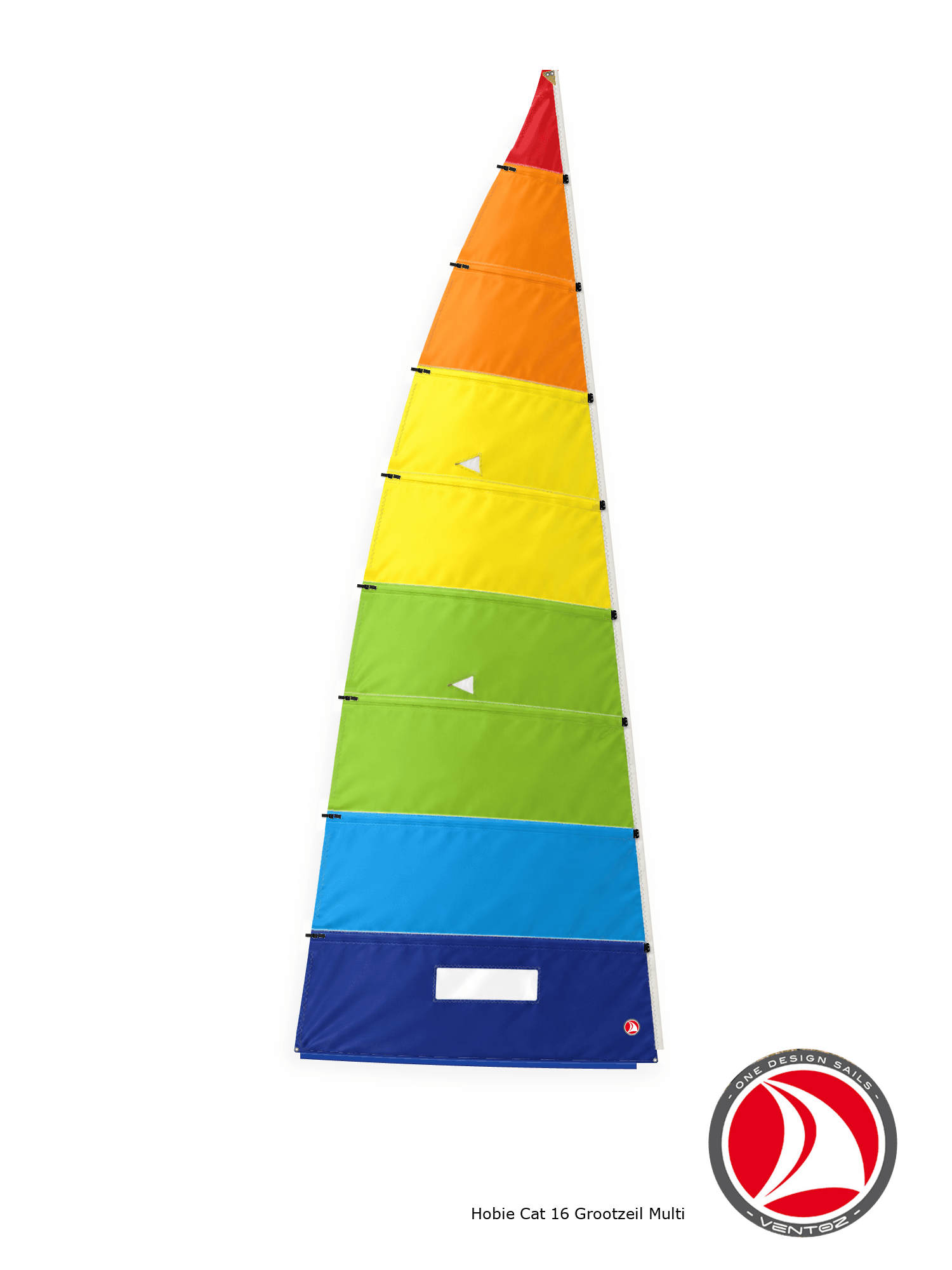 Ventoz Hobie Cat 16 - Grootzeil Rainbow